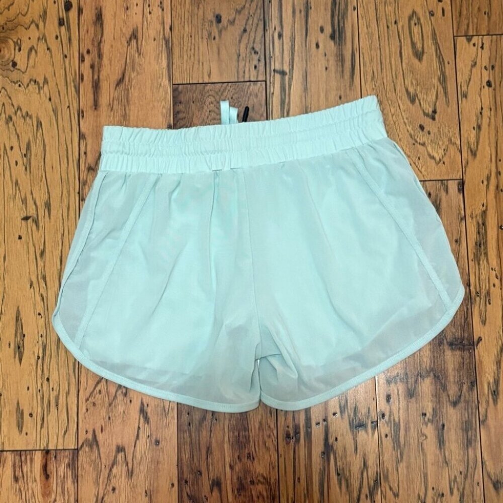 ZYIA Gulf Blue Mesh Speedy Shorts Size Medium - Picture 3 of 4